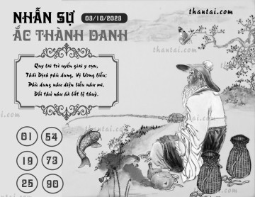 NHẪN SỰ ẮC THÀNH DANH 03/10/2023