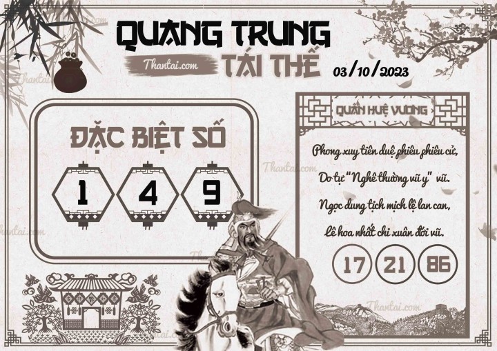 QUANG TRUNG TÁI THẾ 18/09/2023