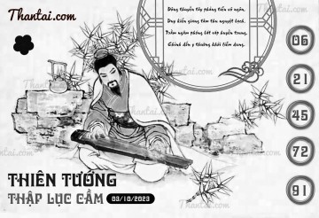 THIÊN TƯỚNG THẬP LỤC CẦU 03/10/2023