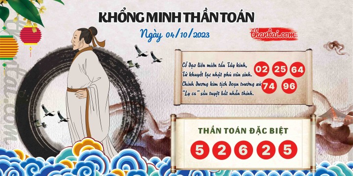 Khổng Minh Thần Toán 19/09/2023