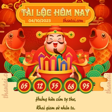 Tài Lộc Hôm Nay 04/10/2023