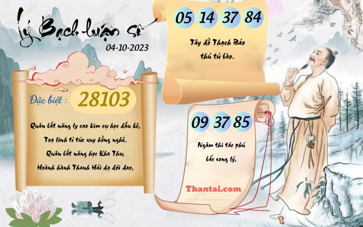 Lý Bạch Luận Số 19/09/2023