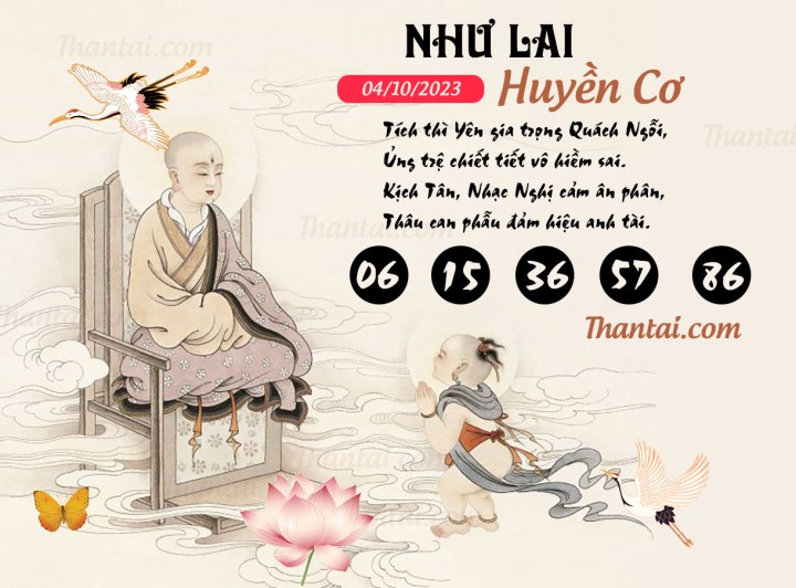 NHƯ LAI HUYỀN CƠ 19/09/2023