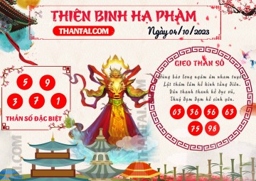 Thiên Binh Hạ Phàm 04/10/2023