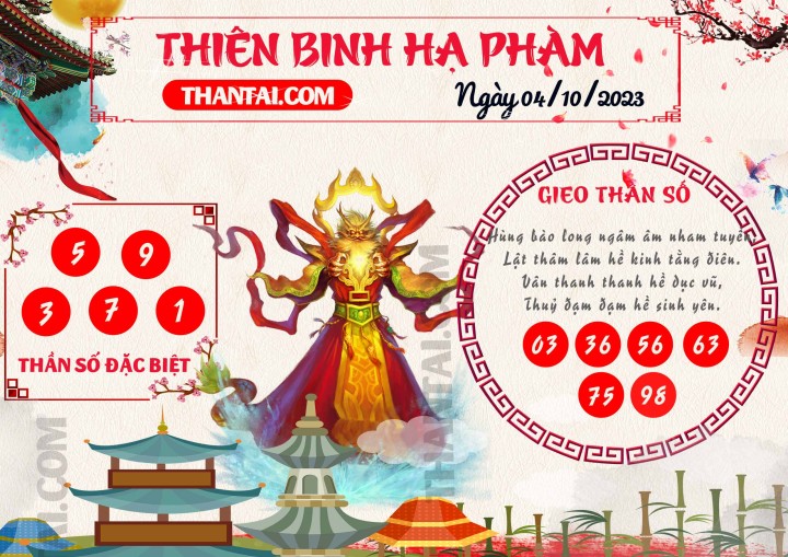 Thiên Binh Hạ Phàm 19/09/2023