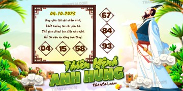 THIÊN MỆNH ANH HÙNG 04/10/2023