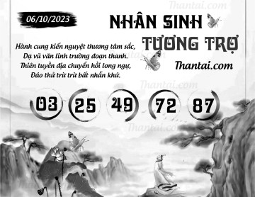 NHÂN SINH TƯƠNG TRỢ 06/10/2023