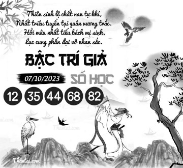 BẬC TRÍ GIẢ SỐ HỌC 07/10/2023