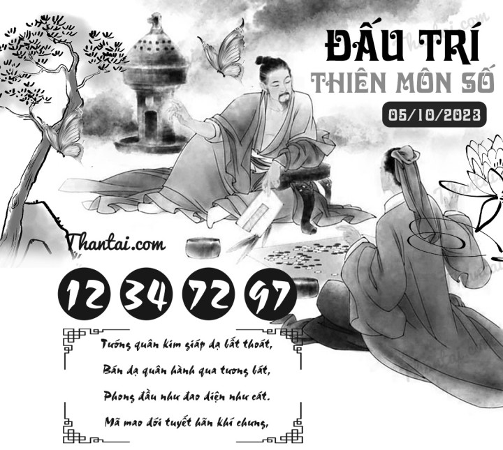 ĐẤU TRÍ THIÊN MÔN SỐ 20/09/2023