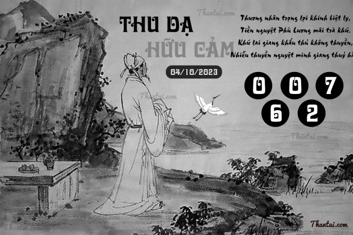 THU DẠ HỮU CẢM 19/09/2023