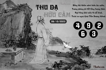 THU DẠ HỮU CẢM 06/10/2023