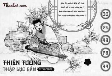 THIÊN TƯỚNG THẬP LỤC CẦU 07/10/2023