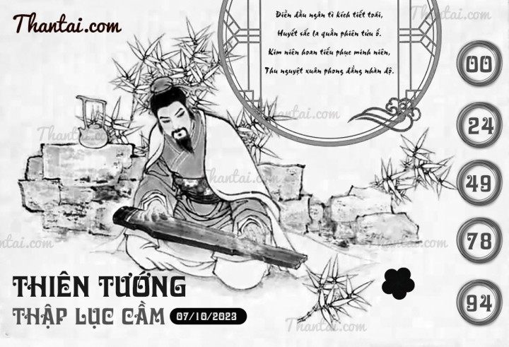 THIÊN TƯỚNG THẬP LỤC CẦU 22/09/2023