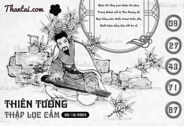 THIÊN TƯỚNG THẬP LỤC CẦU 05/10/2023