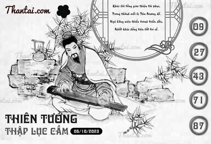 THIÊN TƯỚNG THẬP LỤC CẦU 20/09/2023