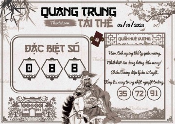 QUANG TRUNG TÁI THẾ 05/10/2023