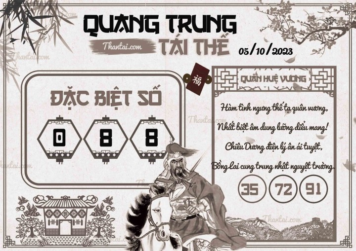 QUANG TRUNG TÁI THẾ 20/09/2023