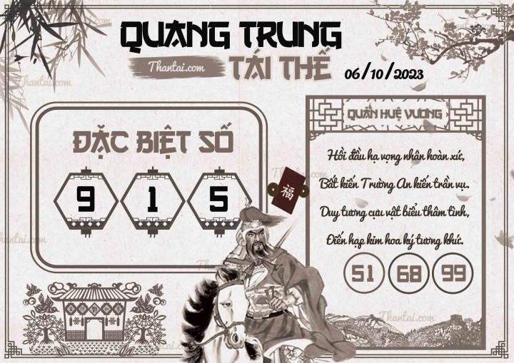 QUANG TRUNG TÁI THẾ 21/09/2023