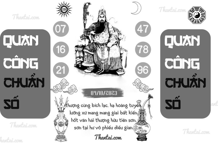 QUAN CÔNG CHUẨN SỐ 19/09/2023