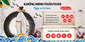 Khổng Minh Thần Toán 05/10/2023