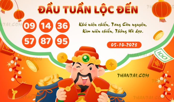 ĐẦU TUẦN LỘC ĐẾN 20/09/2023