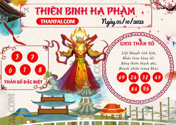Thiên Binh Hạ Phàm 20/09/2023