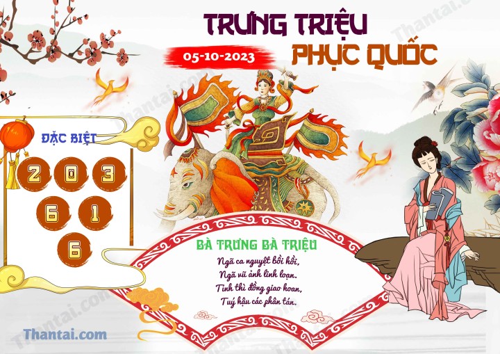 Trưng Triệu Phục Quốc 20/09/2023
