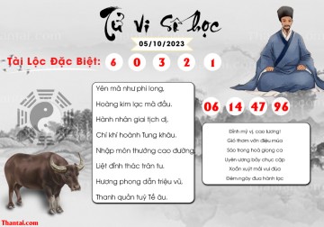 TỬ VI SỐ HỌC 05/10/2023