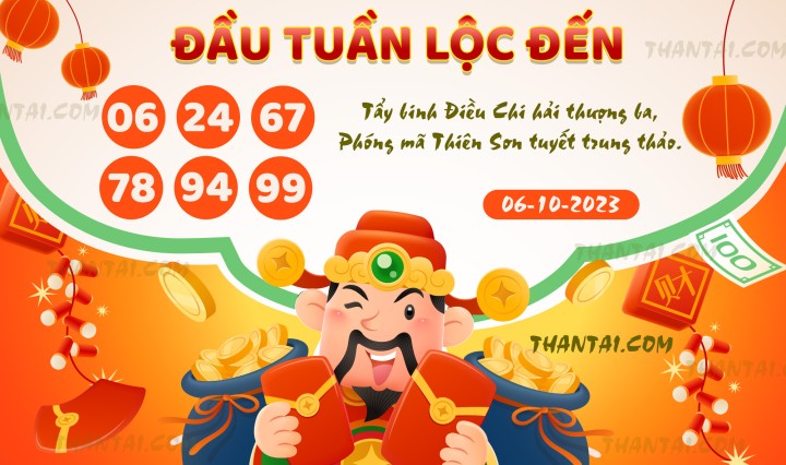ĐẦU TUẦN LỘC ĐẾN 21/09/2023