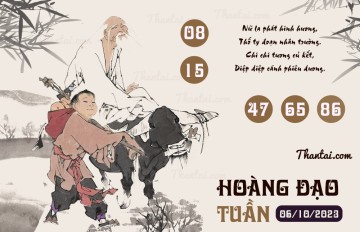 HOÀNG ĐẠO TUẦN 06/10/2023