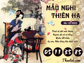 Mẫu Nghi Thiên Hạ 06/10/2023