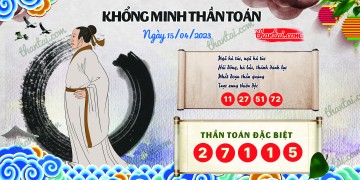 Khổng Minh Thần Toán 15/04/2023