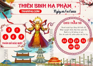 Thiên Binh Hạ Phàm 06/10/2023