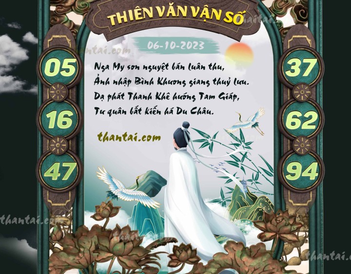 THIÊN VĂN VẬN SỐ 21/09/2023