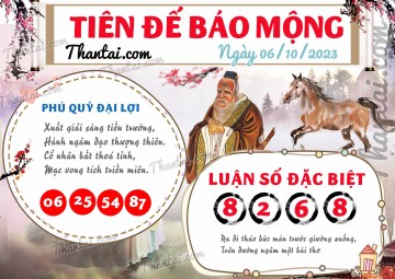 Tiên Đế Báo Mộng 06/10/2023