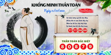 Khổng Minh Thần Toán 15/07/2023