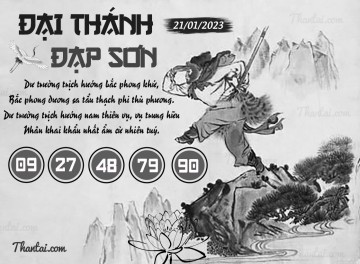 ĐẠI THÁNH ĐẠP SƠN 21/01/2023