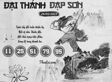 ĐẠI THÁNH ĐẠP SƠN 24/02/2023