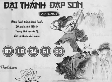 ĐẠI THÁNH ĐẠP SƠN 23/03/2023