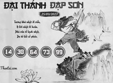 ĐẠI THÁNH ĐẠP SƠN 25/03/2023