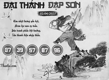 ĐẠI THÁNH ĐẠP SƠN 02/04/2023