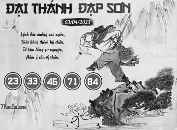 ĐẠI THÁNH ĐẠP SƠN 03/04/2023