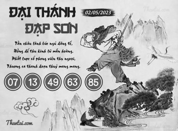 ĐẠI THÁNH ĐẠP SƠN 02/05/2023