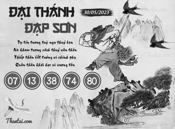 ĐẠI THÁNH ĐẠP SƠN 30/05/2023