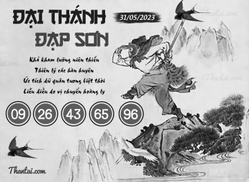 ĐẠI THÁNH ĐẠP SƠN 31/05/2023