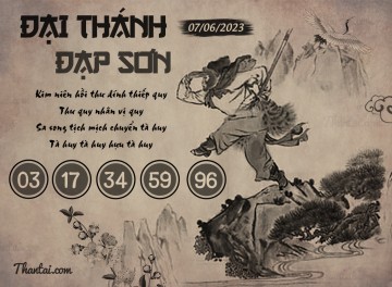 ĐẠI THÁNH ĐẠP SƠN 07/06/2023