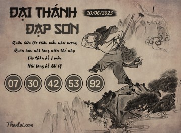 ĐẠI THÁNH ĐẠP SƠN 10/06/2023
