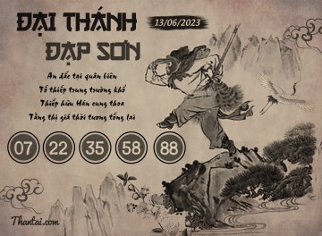 ĐẠI THÁNH ĐẠP SƠN 13/06/2023