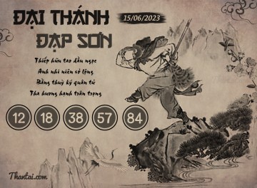 ĐẠI THÁNH ĐẠP SƠN 15/06/2023
