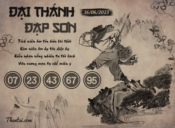 ĐẠI THÁNH ĐẠP SƠN 16/06/2023